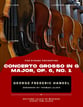 Concerto Grosso in G Major Orchestra sheet music cover